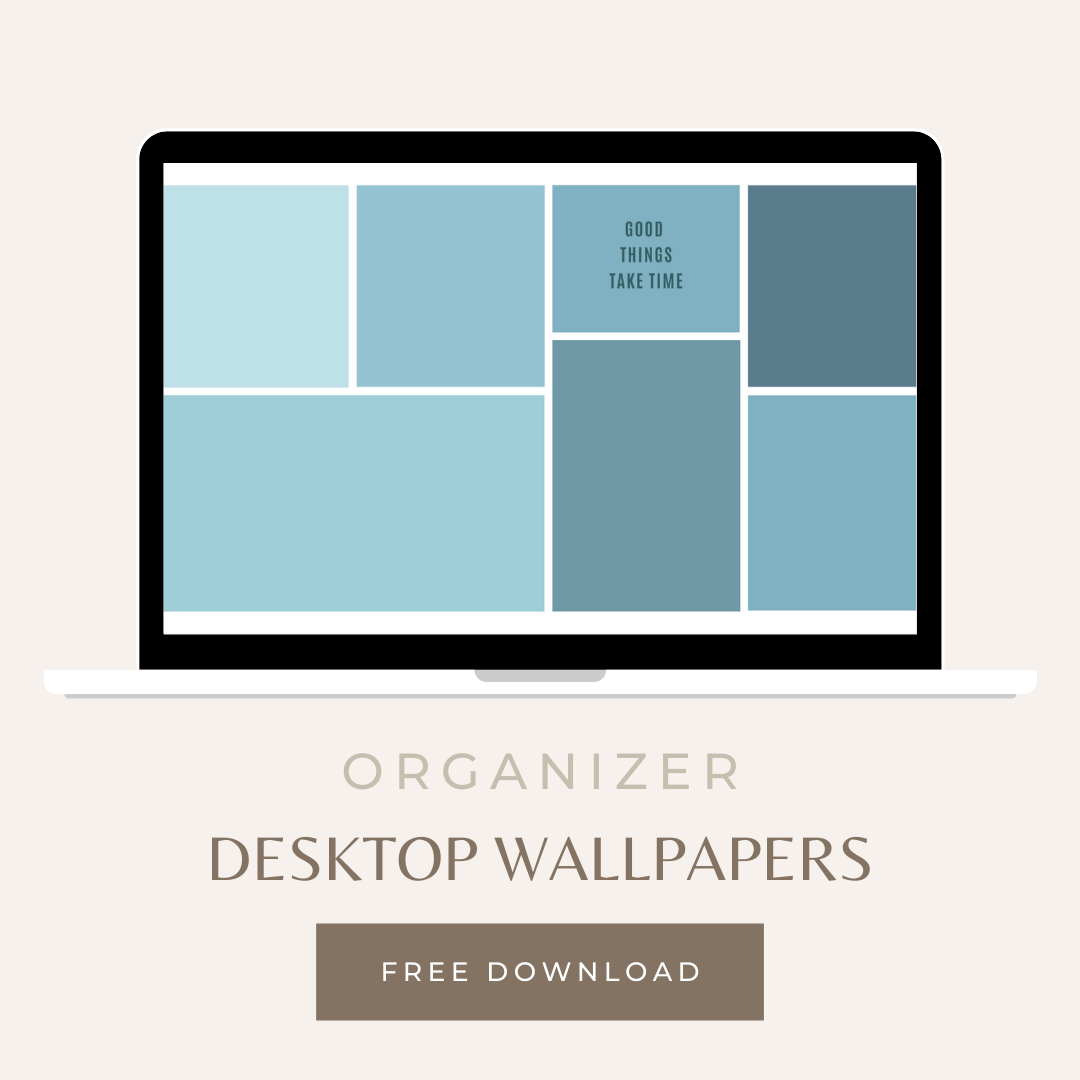 Organizer Desktop Wallpapers (Set of 10)