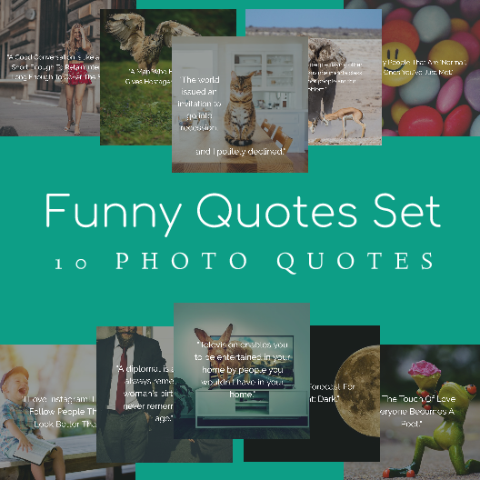 Funny Quotes Set