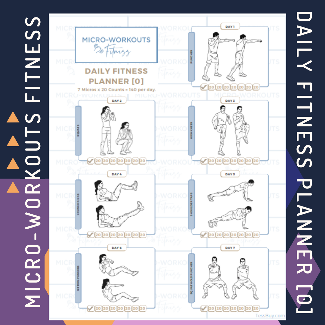 Micro-Workouts Fitness ~ Daily Fitness Planner [0]